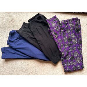 3 super soft comfortable leggings from Lularoe One Size